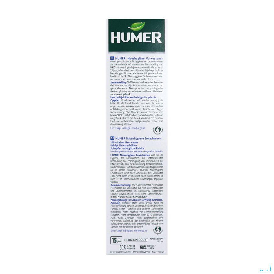 Humer Isotone Spray Volw. Dubbel.Verstuiver 150 ml