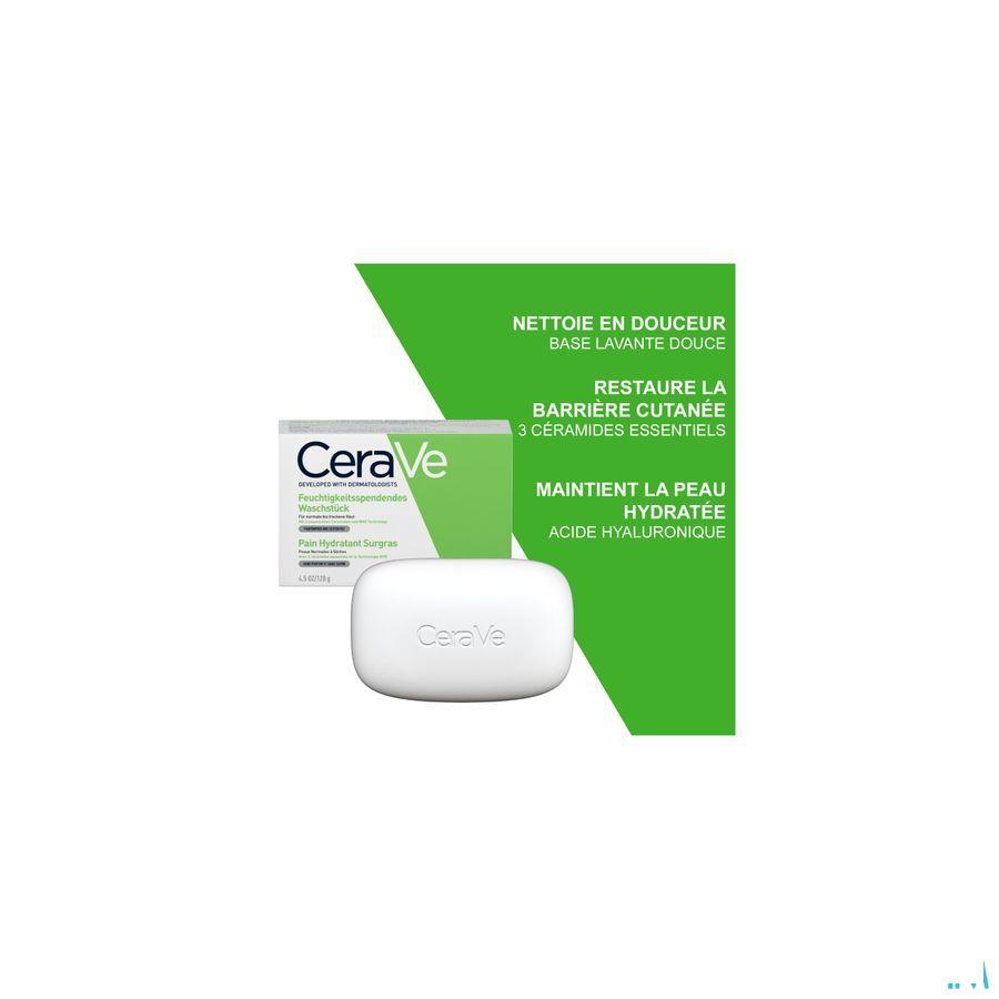 Cerave Hydraterend Wastablet 128g  -  Cerave