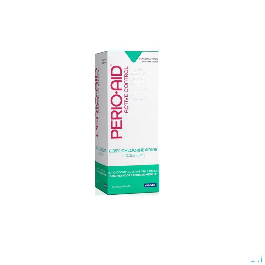 Perio.aid Active Control Mondspoelmid. 0,05% 500 ml  -  Dentaid