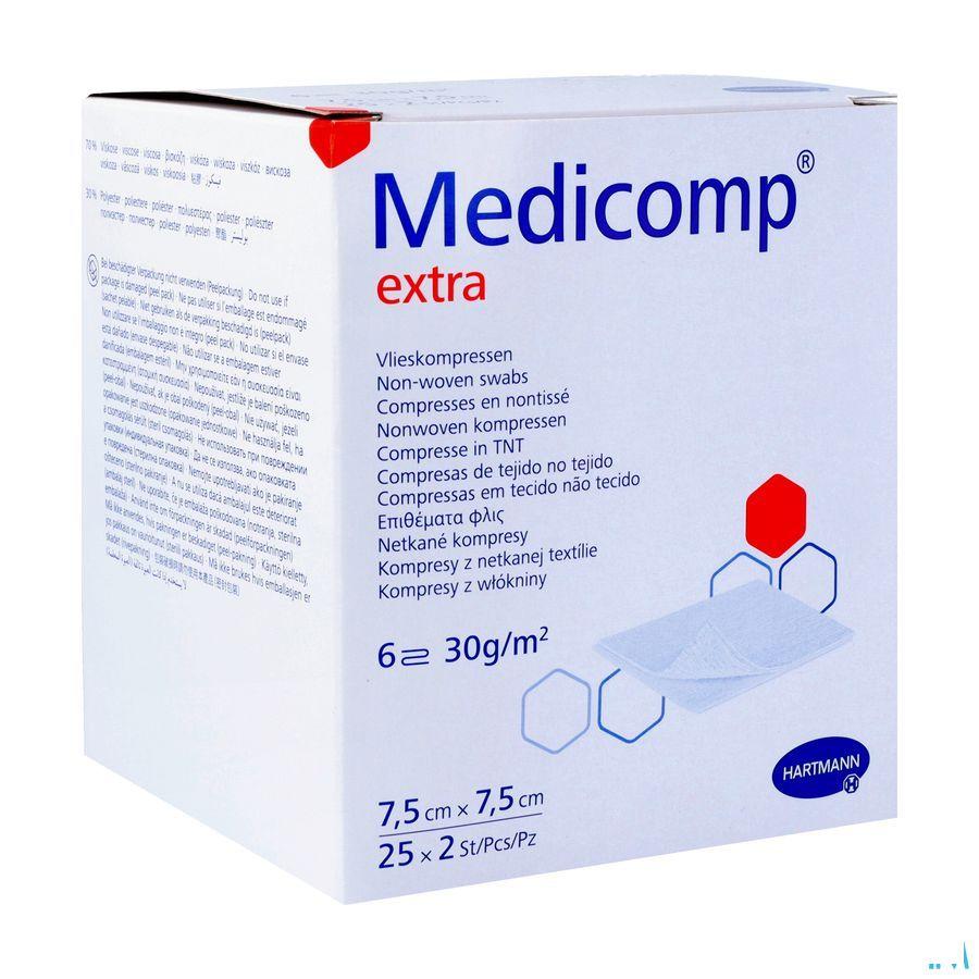 Medicomp Kompres Steriel 6Pl 7,5X7,5Cm 25X2 4110761  -  Hartmann