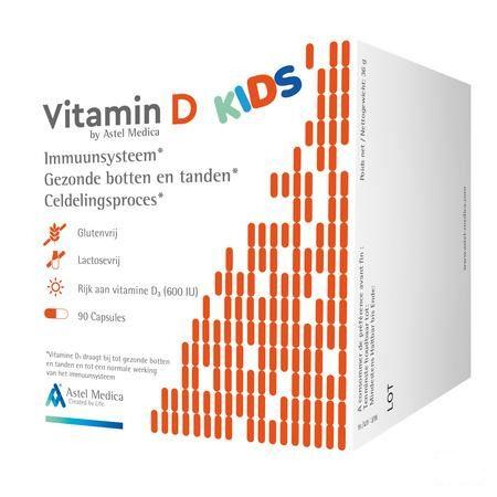 Astel Vitamin D Kids Caps 90