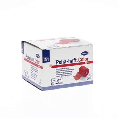 Peha Haft Col.Z/Lat.Rood 6Cmx20M 1 9324602  -  Hartmann