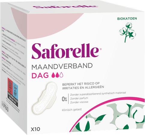Saforelle Maandverbanden 10