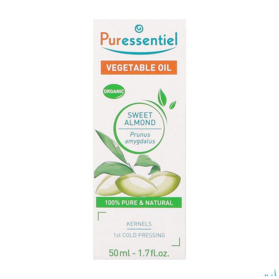 Puressentiel Huile Vegetale Bio Amande Douce 50 ml  -  Puressentiel