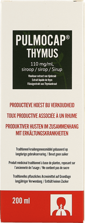 Pulmocap Thymus Sirop 200 ml 