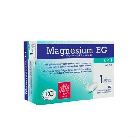 Magnesium Opti Eg 225 mg Tabletten 60  -  EG