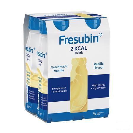 Fresubin 2kcal Drink Vanille Flacon 4x200 ml  -  Fresenius