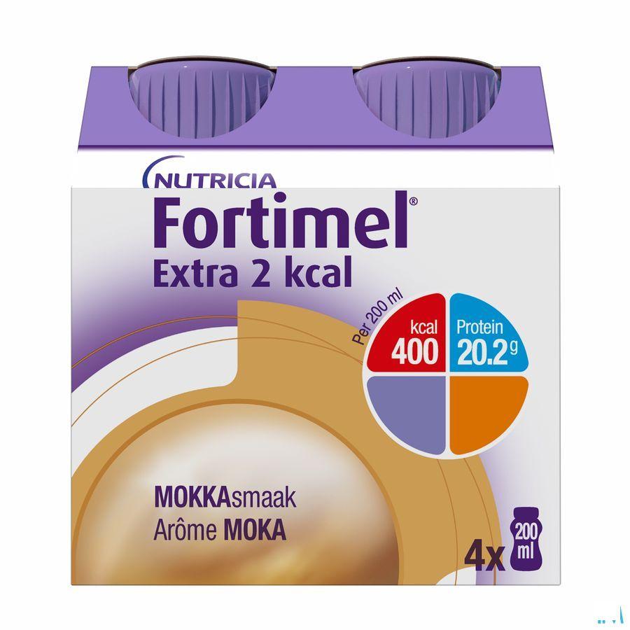 Fortimel Extra 2Kcal Moka 4X200 ml  -  Nutricia