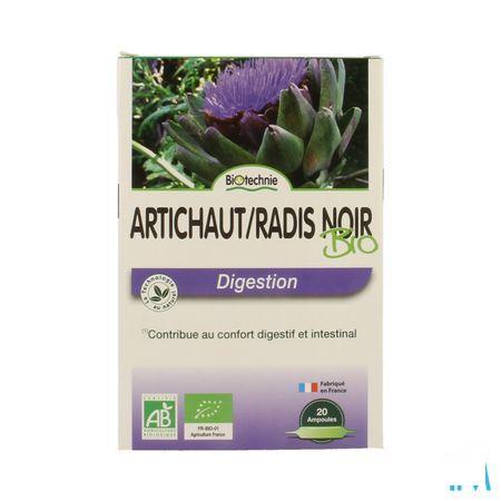 Artisjok-zwarte Radijs Bio Ampullen 20x10 ml