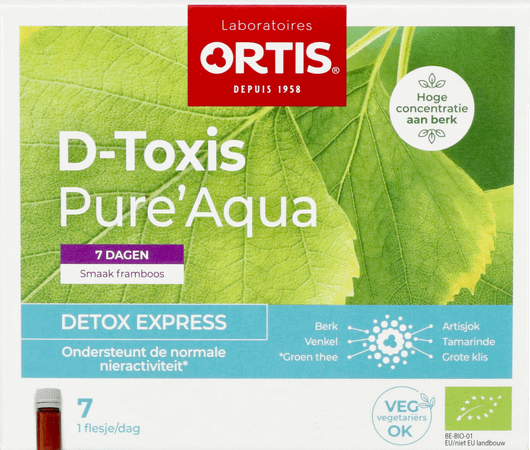 D Toxis Pure Aqua Framboos 7X15ml