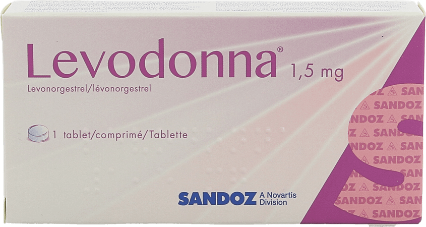 Levodonna 1,5 mg Sandoz Tabletten 1 X 1,5 mg