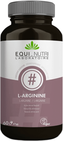 Equi-Nutri L-Arginine 500 mg Caps 60