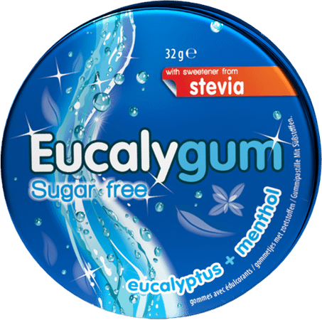 Eucalygum Pectorale Gommetjes Zonder Suiker 40 gr  -  Tilman