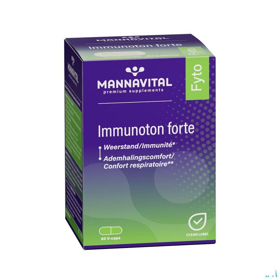 Mannavital Immunoton Forte V-Caps 60