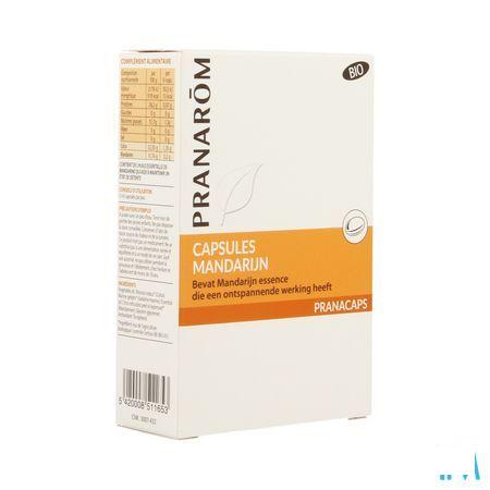 Mandarijn Bio Blister Capsule 2x15  -  Pranarom
