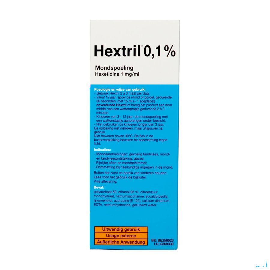 Hextril 0,1% Mondspoeling 400 ml
