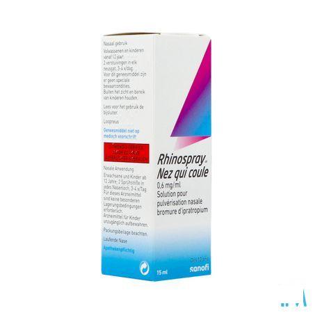 Rhinospray Ipratropium 0,6Mg/Ml Neusspray 15 ml