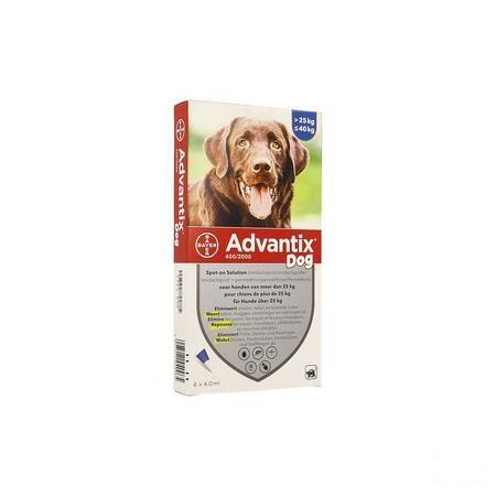 Advantix 400/2000 Honden 25