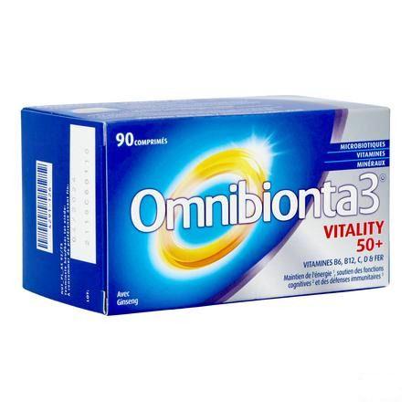 Omnibionta 3 Vitality 50 + Tabl 90