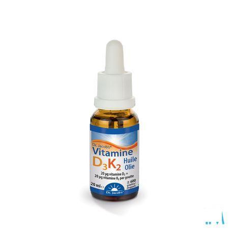 Vitamine D3 K2 Flacon 20 ml  -  Natura Medicatrix