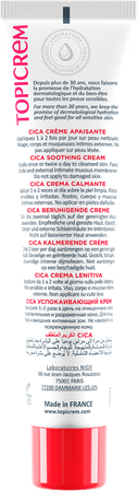 Topicrem Cica Creme Apaisante Tube 40 ml