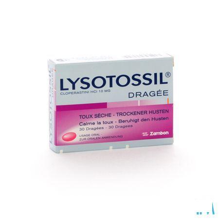 Lysotossil Dragee. 30 X 10 mg