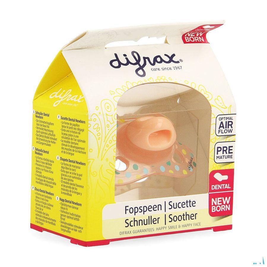 Difrax Fopspeen Newborn Dental Sil -2/2m 1 796  -  Difrax