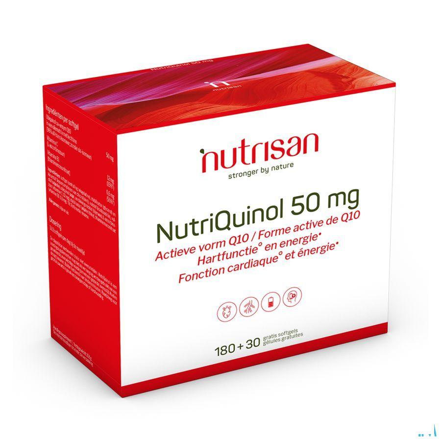 Nutriquinol 50 mg 180 + 30 Softgels   -  Nutrisan