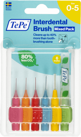 Tepe Interdental Brush Assorted 6