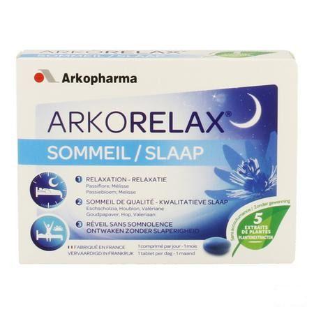 Arkorelax Slaap Tabletten 30  -  Arkopharma