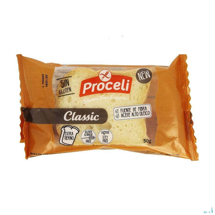 Proceli Classic Pain De Mie Sandwich 2Pcs 50G Rte  -  Revogan