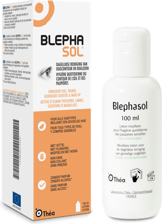 Blephasol Reinigingslotion Steriel Oogleden 100 ml 