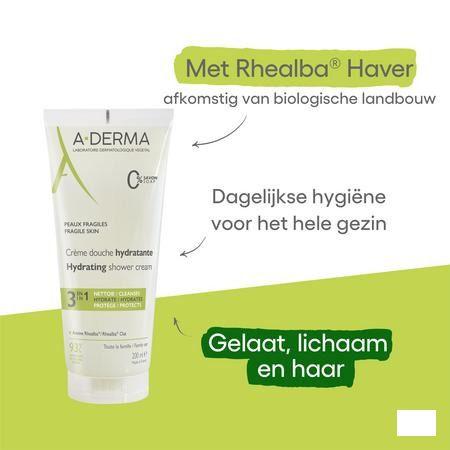 Aderma Les Indispens. Gel Douche Hydra Prot. 200 ml  -  Aderma