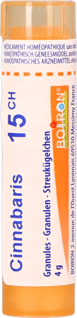 Cinnabaris 15CH Gr 4g  -  Boiron