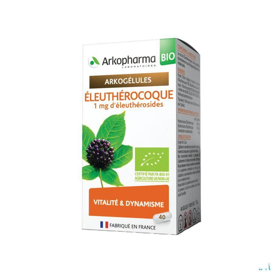 Arkocaps Eleutherococcus Bio Capsule 40  -  Arkopharma