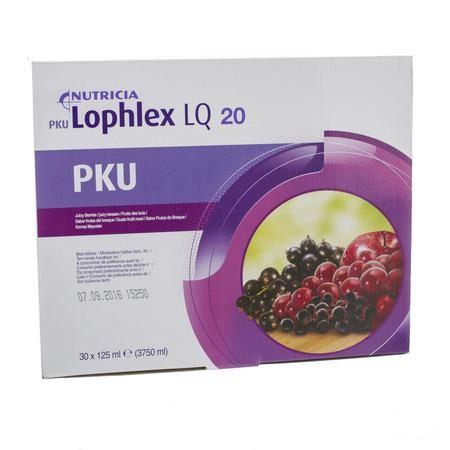 Pku Lophlex Lq 20 Juicy Bosvruchten 30x125 ml  -  Nutricia