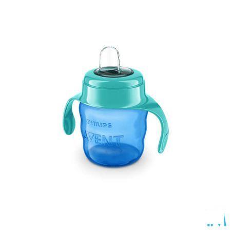 Philips Avent Lekvrije Beker Blauw 200ml  -  Bomedys