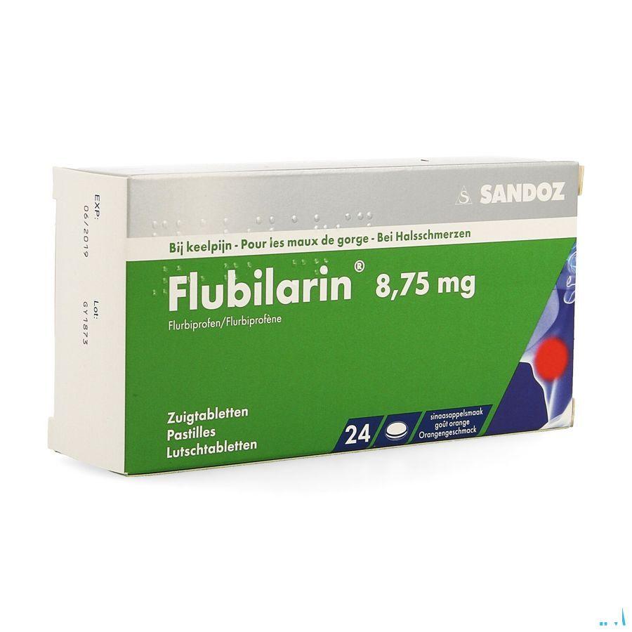Flubilarin 8,75 mg Zuigtabletten 24 Blister