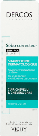 Vichy Dercos Verzorging Shampoo Sebum Regulerend 200 ml