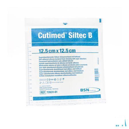Cutimed Siltec B Kp Steriel 12,5x12,5cm 1 7328401