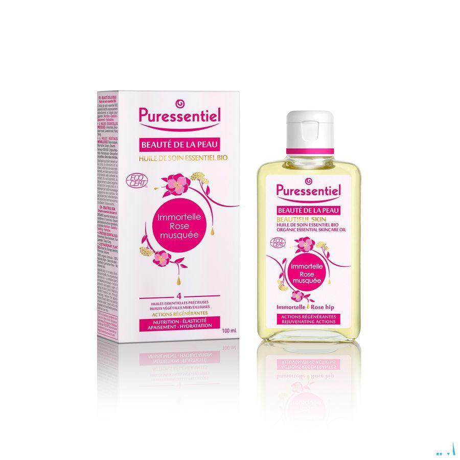Puressentiel Massage Hle Rose Musq-bois Bio 100 ml  -  Puressentiel