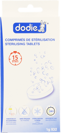 Dodie Comprimes Sterilisation Froid 32