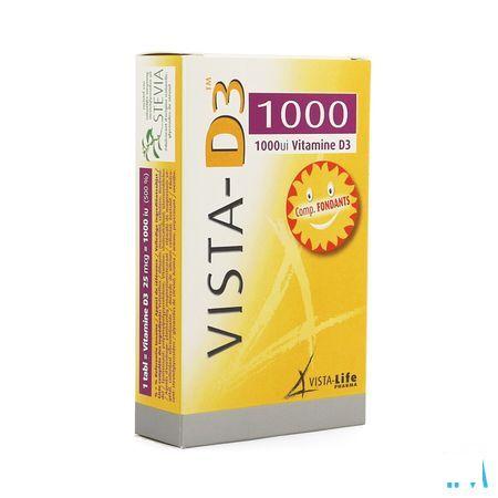 Vista D3 1000 Comprimes Fondante 120 