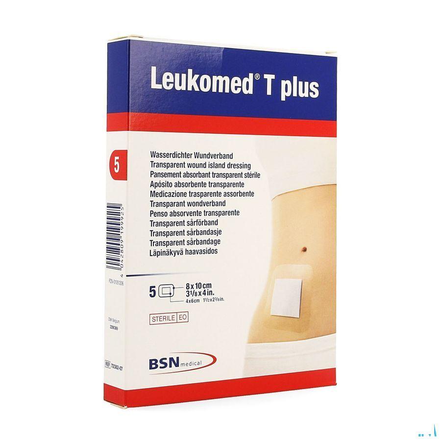 Leukomed T Plus Pansement Steril 8,0cmx10cm 5 7238207 