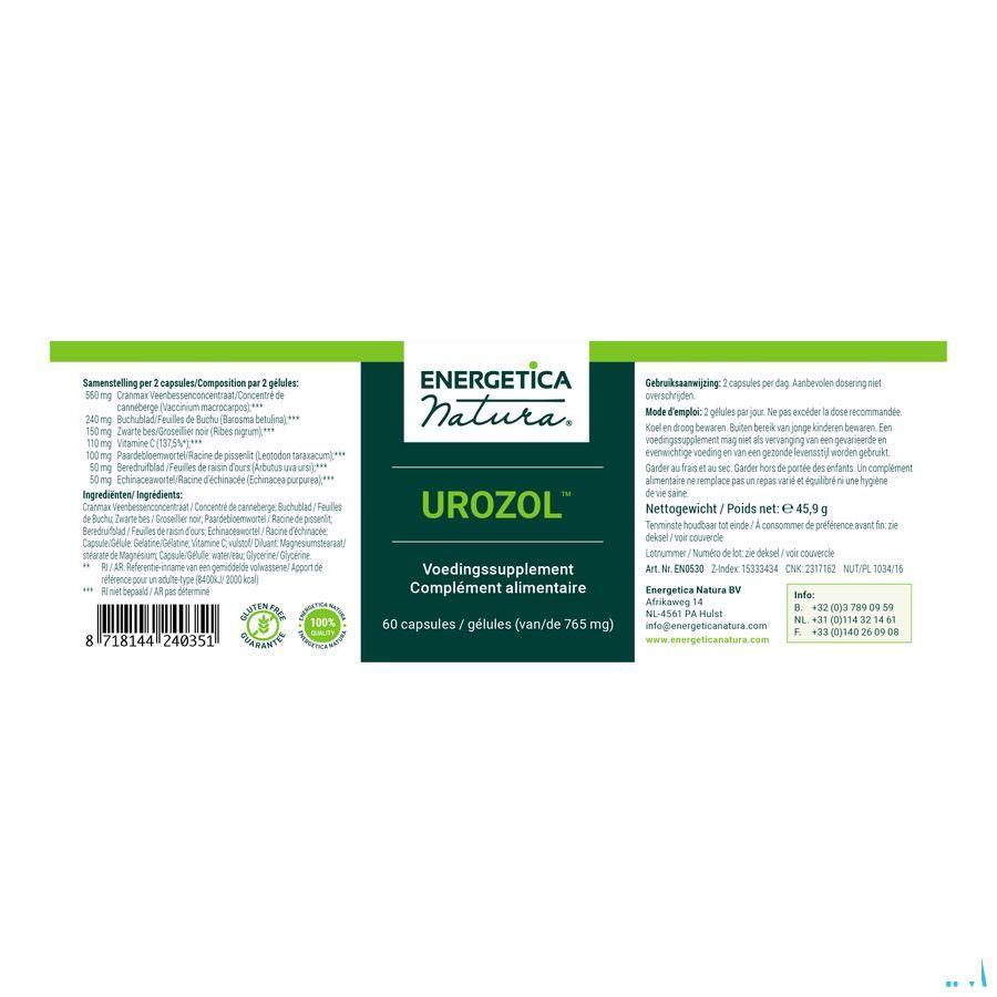Urozol 60 capsules  -  Energetica Natura