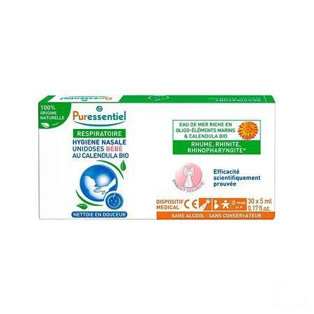 Puressentiel Ademhaling Unidose Neushyg. Baby 30X5 ml  -  Puressentiel