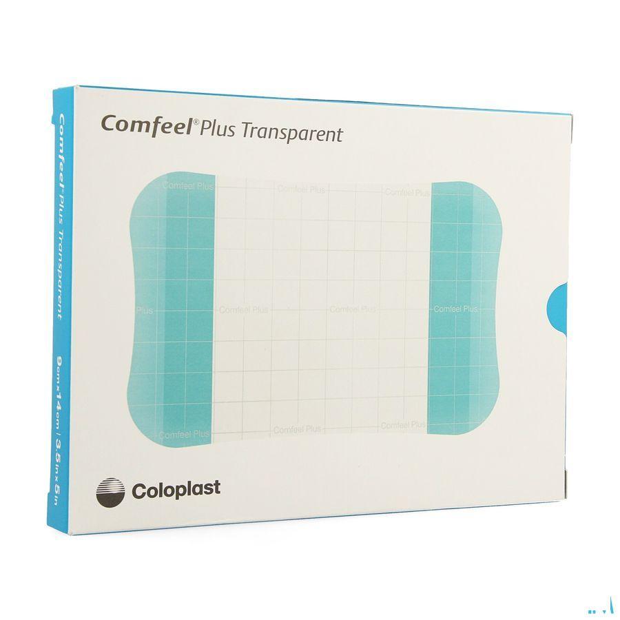 Comfeel Plus Platen Transp 9x14cm 10 33536  -  Coloplast