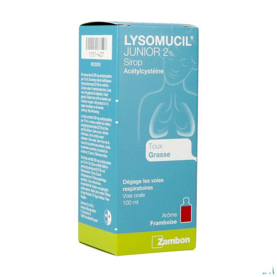 Lysomucil Junior 2% Sirop 100 ml