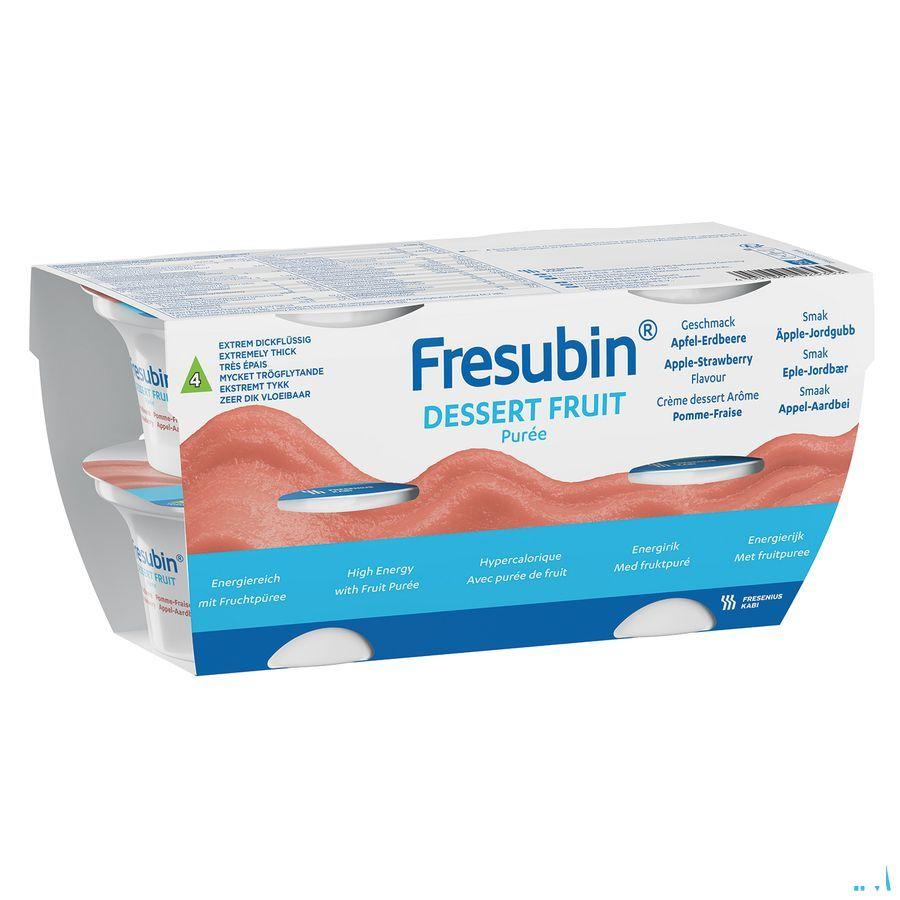 Fresubin Dessert Fruit 125 gr Pommefraise/appelaardbei  -  Fresenius