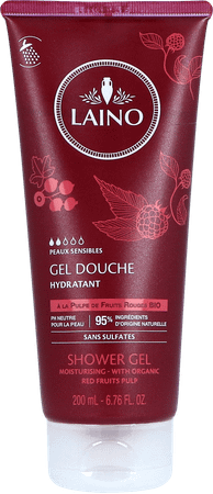 Laino Douchegel Pulp Rode Vruchten 200 ml